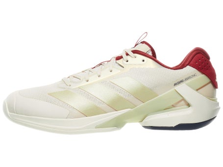 adidas Ubersonic 5 White/Gold/Red Mens Shoes