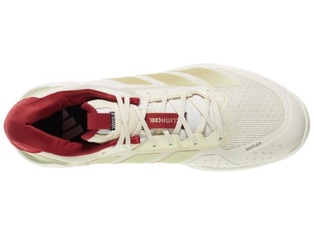 adidas Ubersonic 5 White/Gold/Red Mens Shoes