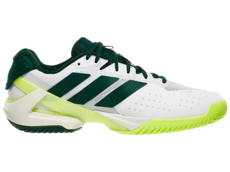 adidas Ubersonic 5 White/Ivy/Lemon Mens Shoes