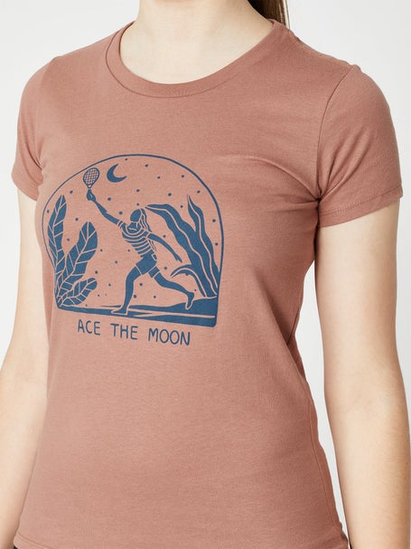 Ace The Moon Womens Going For It Cinnamon T-Shirt