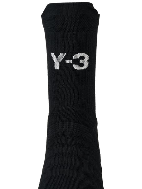 adidas Y-3 Tennis Crew Sock - Black/Orbit Grey