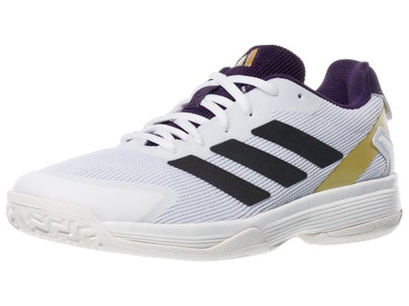 adidas Ubersonic 4 K White/Black/Plum Junior Shoes