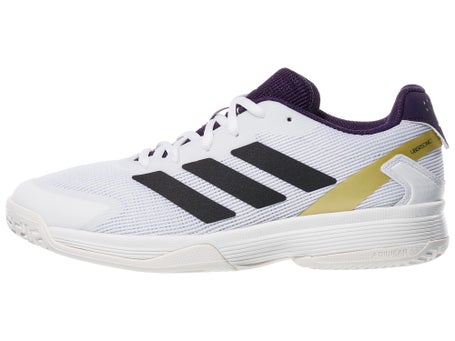 adidas Ubersonic 4 K White/Black/Plum Junior Shoes