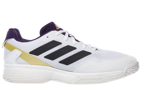 adidas Ubersonic 4 K White/Black/Plum Junior Shoes