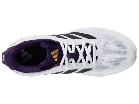adidas Ubersonic 4 K White/Black/Plum Junior Shoes