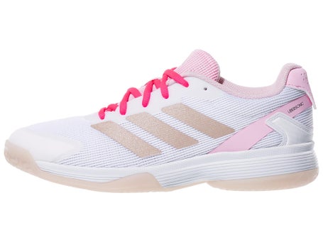 adidas Ubersonic 4 K Wh/Silver/Pink Junior Shoes
