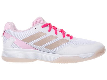 adidas Ubersonic 4 K Wh/Silver/Pink Junior Shoes