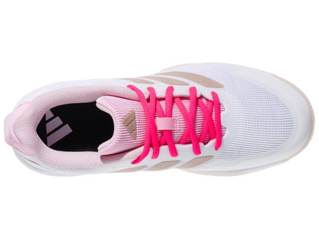 adidas Ubersonic 4 K Wh/Silver/Pink Junior Shoes