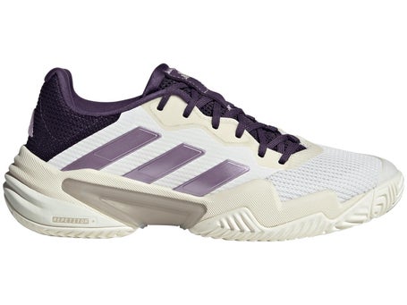 adidas Barricade 13 White/Plum Womens Shoes