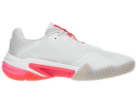 adidas Barricade 13 White/Lucid Red Womens Shoe