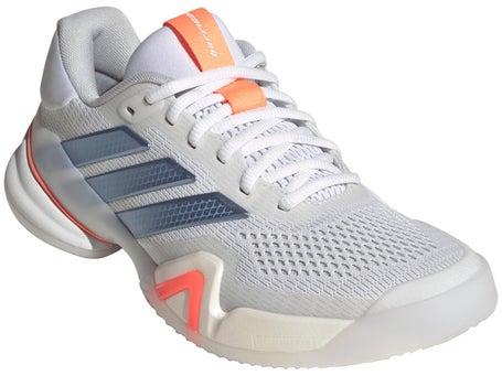 adidas Barricade 14 White/Blue/Orange Womens Shoes