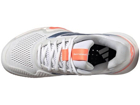 adidas Barricade 14 White/Blue/Orange Womens Shoes