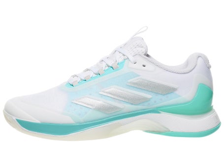adidas Avacourt 2 White/Silver/Aqua Womens Shoes