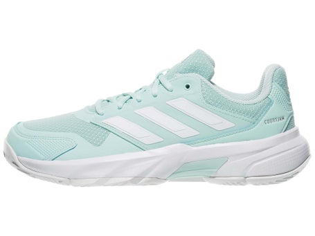 adidas CourtJam Control 3 Halo Mint/White Womens Shoes