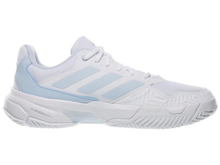 adidas CourtJam Control 3 White/Sky Womens Shoes
