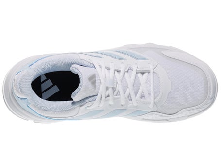 adidas CourtJam Control 3 White/Sky Womens Shoes