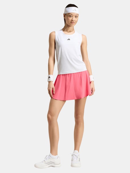 adidas Womens Core Gameset Match Tank - White