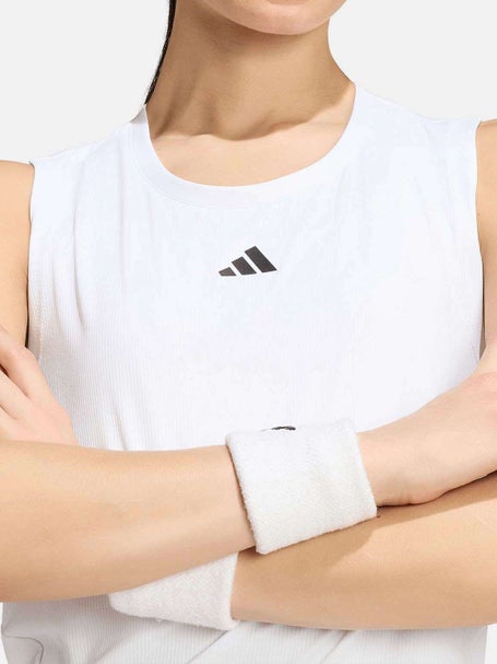 adidas Womens Core Gameset Match Tank - White