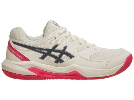 Asics Gel Dedicate 8 Cream/Dk Cobalt Womens Shoes