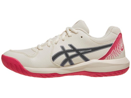 Asics Gel Dedicate 8 Cream/Dk Cobalt Womens Shoes