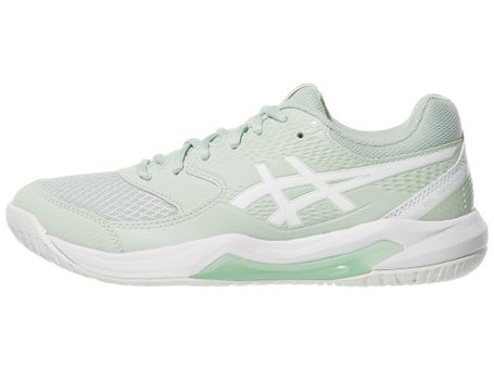 Asics Gel Dedicate 8 Lichen Rock/Wh Womens Shoes
