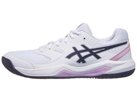 Asics Gel Dedicate 8 White/Indigo Fog Womens Shoes