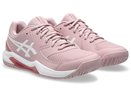 Asics Gel Dedicate 8 Wide Morganite/White Womens Shoes