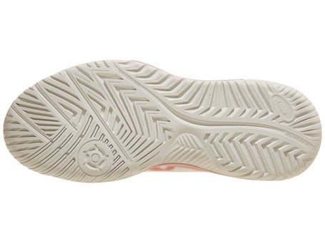 Asics Gel Dedicate 8 White/Rose Rouge Womens Shoes