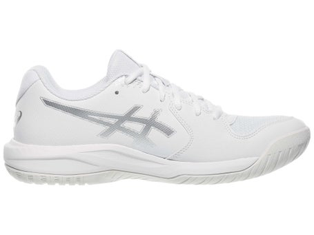 Asics Gel Dedicate 9 White/Silver Womens Shoes