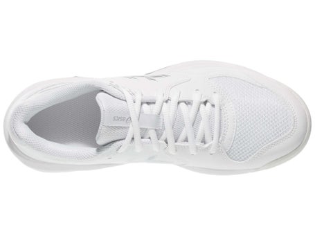 Asics Gel Dedicate 9 White/Silver Womens Shoes