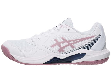 Asics Gel Dedicate 9 Wide White/Taro Woms Shoes