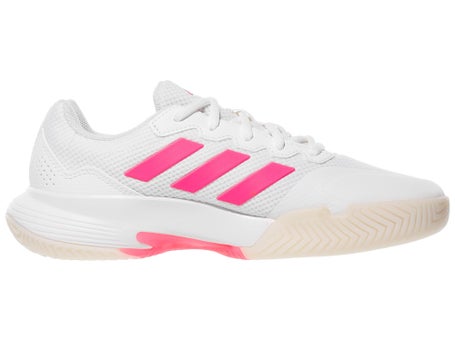 adidas Gamecourt 2 White/Pink Womens Shoes