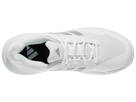 adidas Gamecourt 2 White/Silver Womens Shoes
