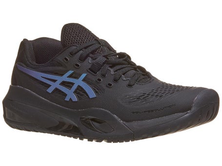 Asics Gel Resolution X Black/Blue Womens Shoes