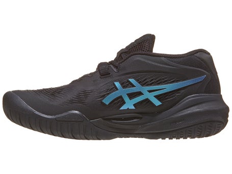 Asics Gel Resolution X Black/Blue Womens Shoes