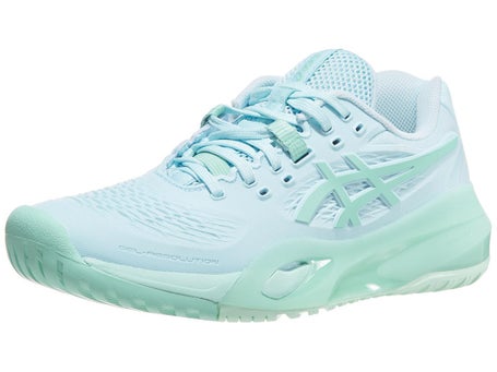 Asics Gel Resolution X Blue/Green Womens Shoes