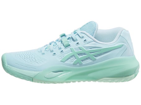 Asics Gel Resolution X Blue/Green Womens Shoes