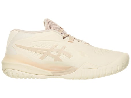 Asics Gel Resolution X Cream/Beige Womens Shoes