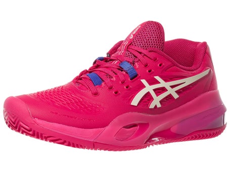Asics Gel Resolution X Clay Rose/Cream Woms Shoes