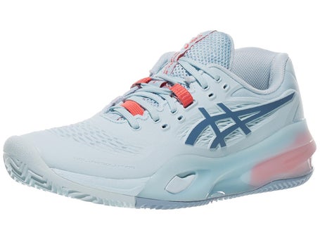 Asics Gel Resolution X Clay Sky/Grey Womens Shoes