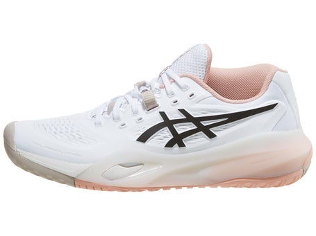 Asics Gel Resolution X White/Black Coffee Womens Shoes
