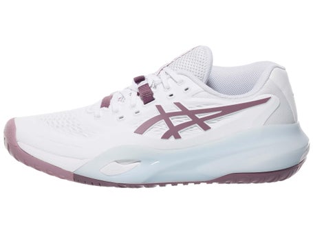 Asics Gel Resolution X White/Dusty Mauve Womens Shoes