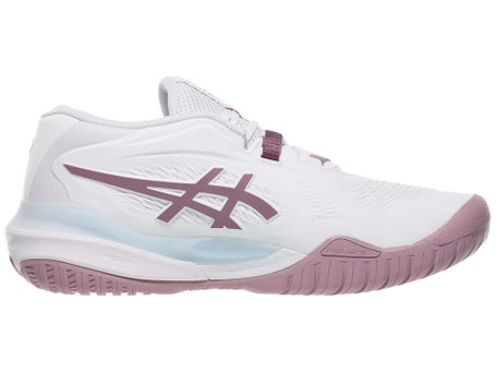 Asics Gel Resolution X White/Dusty Mauve Womens Shoes