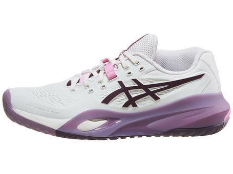 Asics Gel Resolution X Wide Oat/Aubergine Womens Shoes
