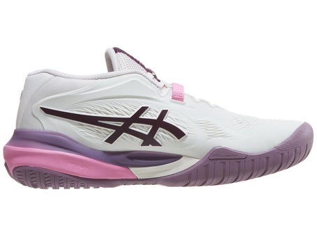 Asics Gel Resolution X Wide Oat/Aubergine Womens Shoes