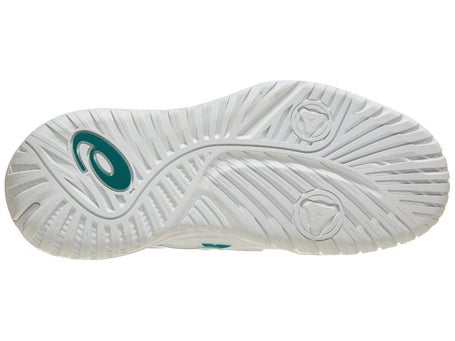 Asics Gel Resolution X White/Green Woms Shoes