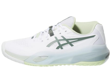 Asics Gel Resolution X Wide Wh/Blue Womens Shoes