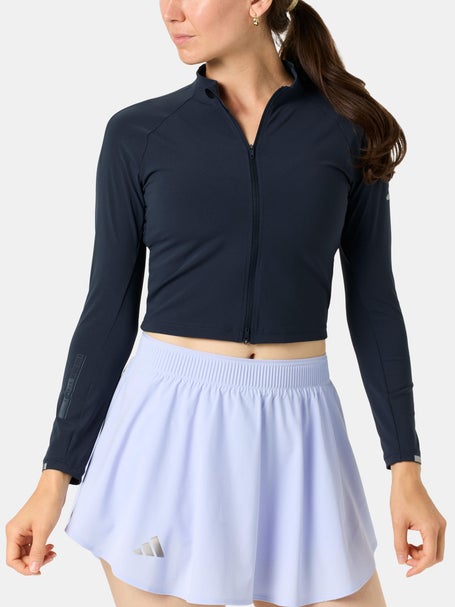 adidas Womens London Pro Zip Long Sleeve