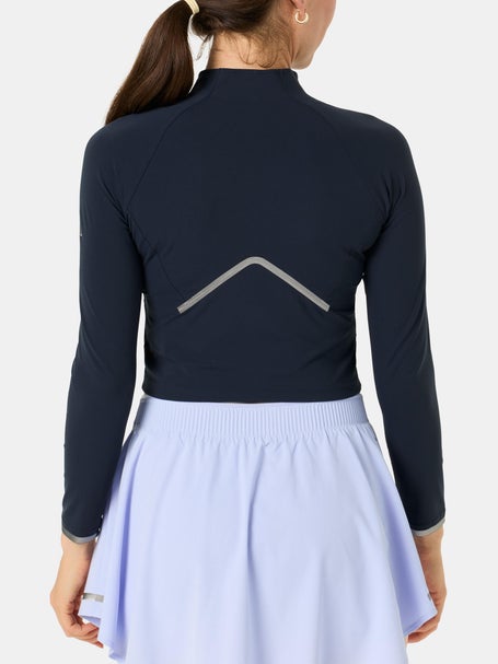 adidas Womens London Pro Zip Long Sleeve