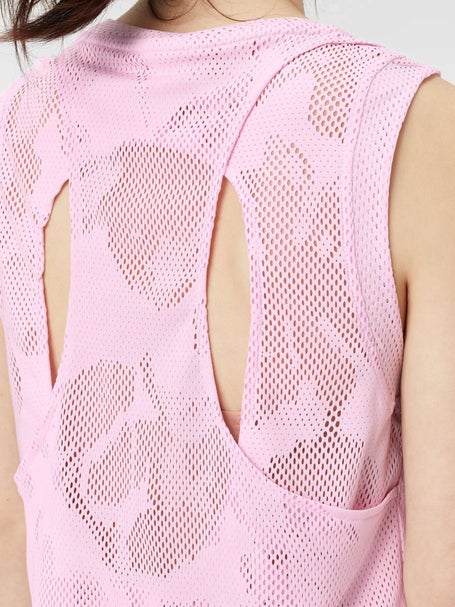 adidas Womens Melbourne Match Tennis Tank - Pink